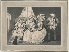 A Visit to the Aunt, December 20, 1794., December 20, 1794. Creator: Thomas Rowlandson.