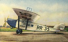 Dornier Merkur plane, 1920s, (1932).  Creator: Unknown.