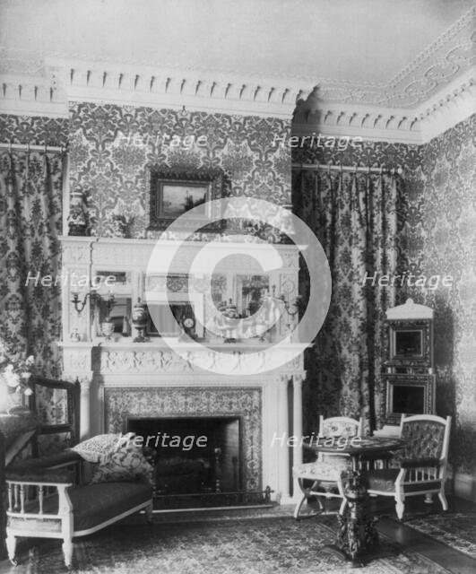 Ornate interiors of Chandler Hale house, 1001 16th St., N.W., Washington, D.C., c1900. Creator: Frances Benjamin Johnston.