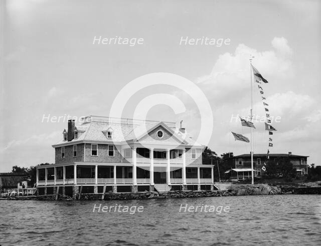 Clubhouse, I.H.Y.C., 1897 July 31. Creator: John S Johnston.