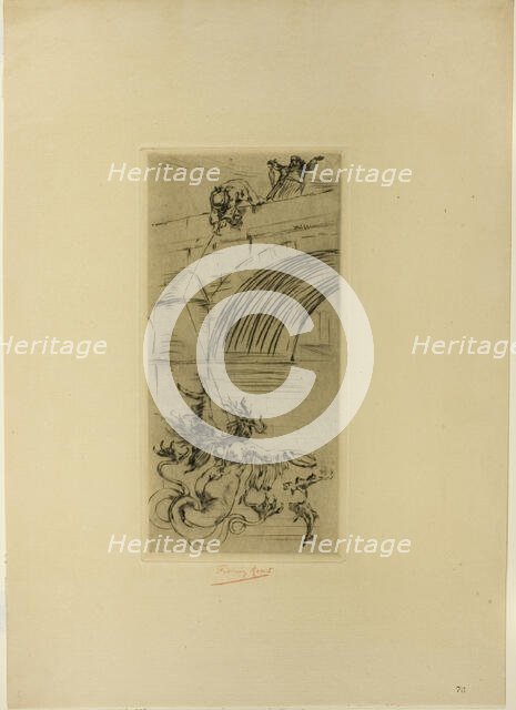 The Siren, n.d. Creator: Félicien Rops.