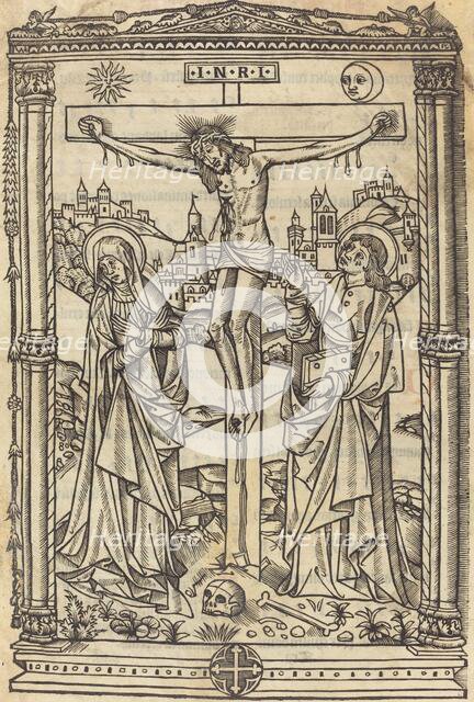 Christ on the Cross, c. 1490. Creator: Unknown.