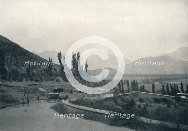 'A Chilian Valley', 1911. Artist: Unknown.
