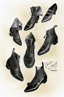 Shoes, 1902-1903.Artist: Andre & Sleigh