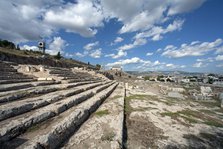 A stepped terrace in Eleusis, Greece. Artist: Samuel Magal