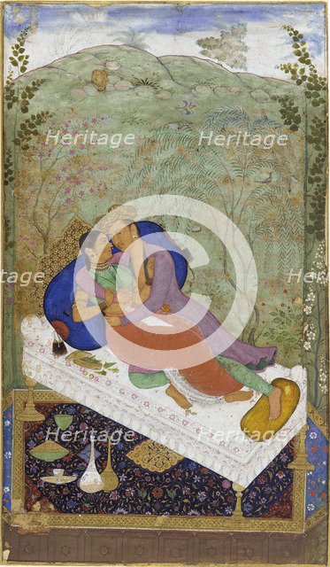 'Lovers', c1597.  Artist: Manohar