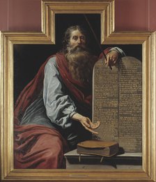 Moses with the Tablets of the Law. Creator: Claude Vignon.