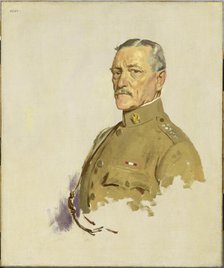 John Joseph Pershing, c. 1919. Creator: William Newenham Montague Orpen.