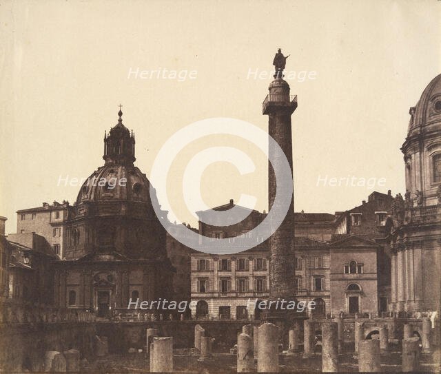 Antonine Column, Rome, 1850s. Creator: Unknown.