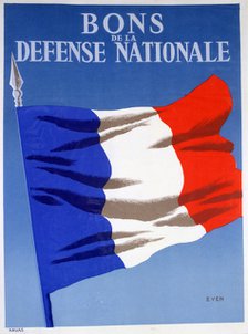 'Bons de la Defense Nationale', French poster, c1944. Artist: Unknown