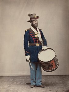 Artillery, Musician, 1866. Creator: Attributed to Oliver H. Willard.