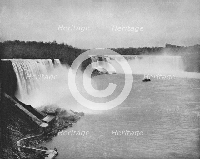 'The General Outline of Niagara', 19th century. Artist: Unknown.