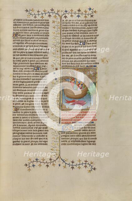 The Beheading of Pompey; Des cas des nobles hommes et femmes, about 1413-1415. Creators: Boucicaut Master, Workshop of the Boucicaut Master.