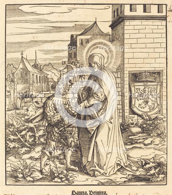 Saint Brigitta, 1516/1518. Creator: Leonhard Beck.