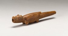 Long Tube, Possbly for Lime, in the Form of an Animal, A.D. 1450/1532. Creator: Unknown.