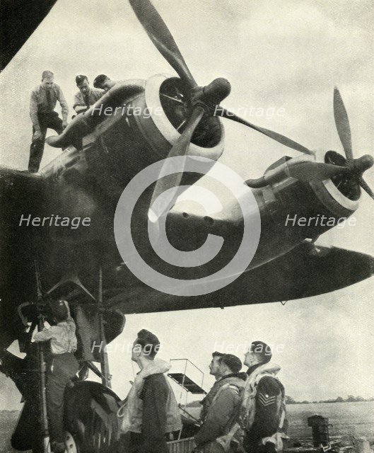 'Crews and Ground Staff', c1943. Creator: Cecil Beaton.