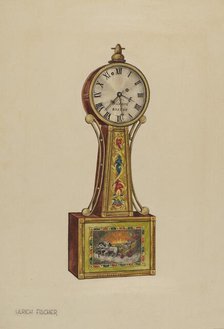 Banjo Clock, c. 1937. Creator: Ulrich Fischer.