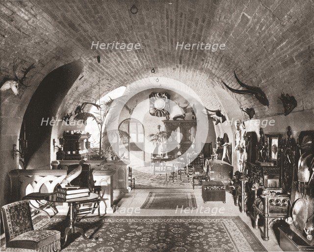 The Crypt, Glamis Castle, Forfar, Scotland, 1894.  Creator: Unknown.