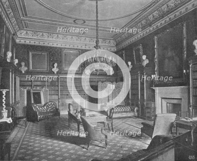 'The Library', 1903, (1903). Artist: Unknown.