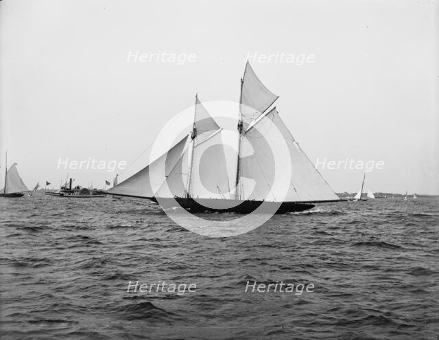 The Volunteer, Goelet Cup Race, August 7, 1891, 1891 Aug 7. Creator: Unknown.