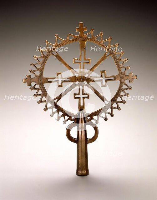 Processional cross, 14th-15th century. Creator: Unknown.