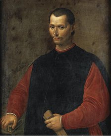 Portrait of Niccolo Machiavelli (1469-1527).