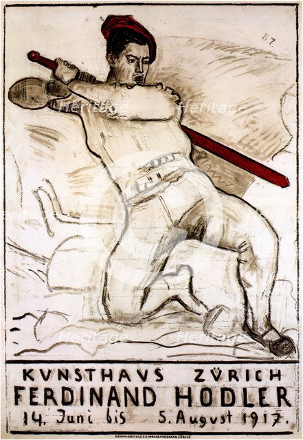 Art house Zürich: Ferdinand Hodler, 1917. Artist: Hodler, Ferdinand (1853-1918)