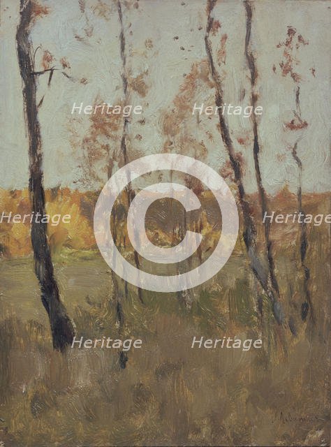 Autumn, 1896. Artist: Levitan, Isaak Ilyich (1860-1900)