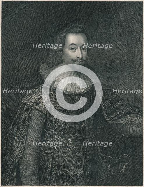 'George Villiers, Duke of Buckingham', 1620s, (early-mid 19th century).  Creator: John Cochran.
