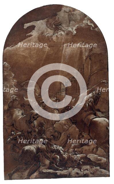 The Conversion of Saint Paul, 1587/89. Creator: Lodovico Carracci.