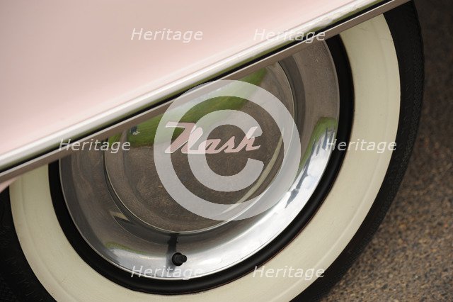 Nash rolltop convertible Marilyn Monroe 1951. Artist: Simon Clay.