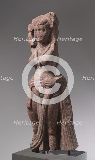 Nature Divinity (Yakshi), c. 75. Creator: Unknown.