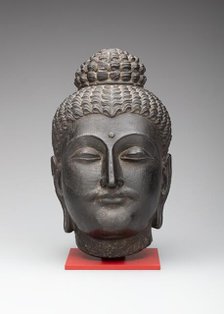 Head of Buddha, Kushan period, 2nd/3rd century. Creator: Unknown.