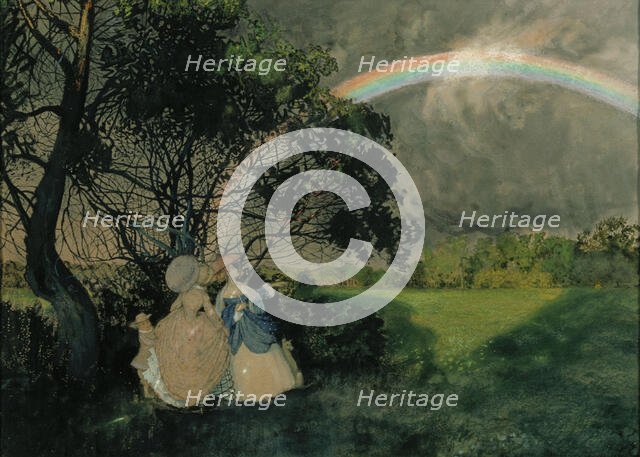 The Rainbow, 1897. Creator: Konstantin Somov.