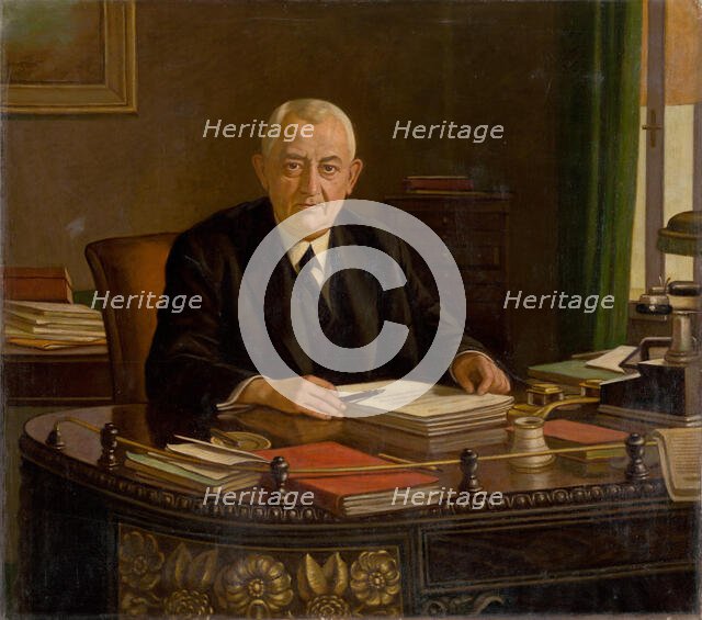 Portrait of Joseph Országh, around 1935. Creator: Milan Thomka Mitrovsky.