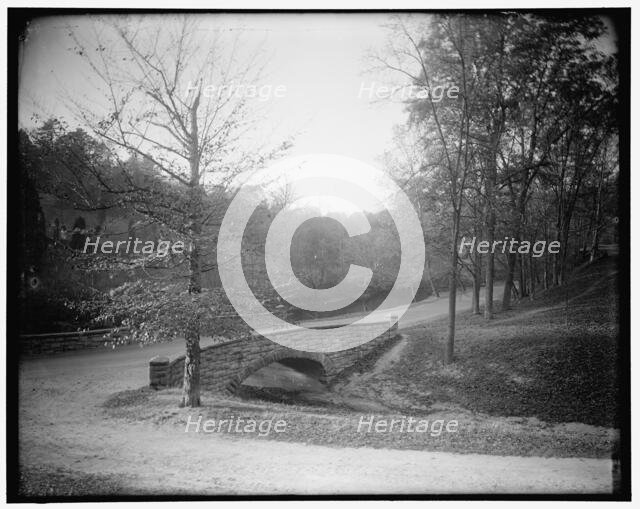 Rock Creek Park scenes, between 1910 and 1920. Creator: Harris & Ewing.