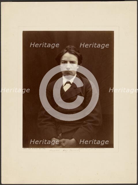 Charlie Hay Cameron, 1867. Creator: Julia Margaret Cameron.