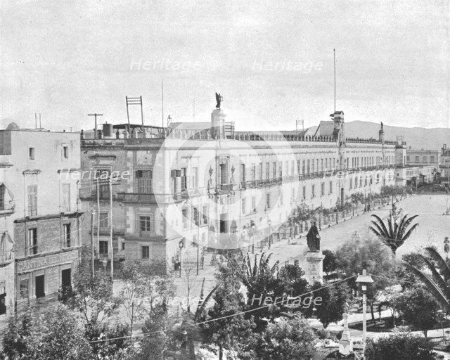 National Palace, Mexico City, Mexico, c1900.  Creator: Unknown.