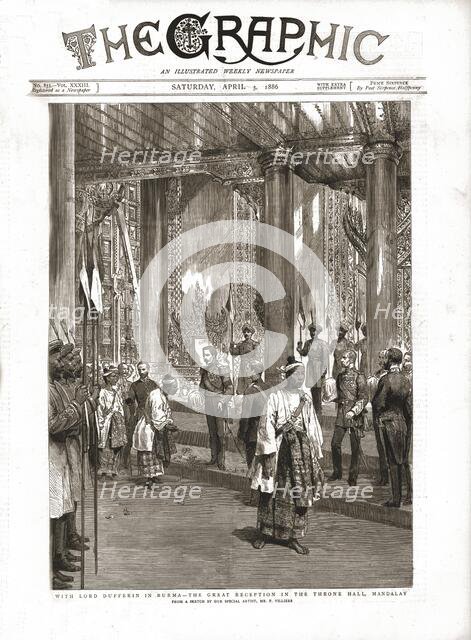 'The Graphic, Front Cover April 3.1886', 1886.  Creator: Unknown.