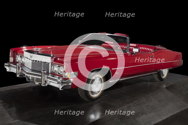 Red Cadillac Eldorado owned by Chuck Berry, 1973. Creator: Unknown.