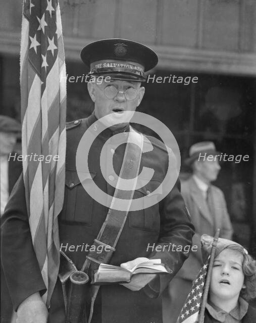 Salvation Army, San Francisco, California, 1939. Creator: Dorothea Lange.