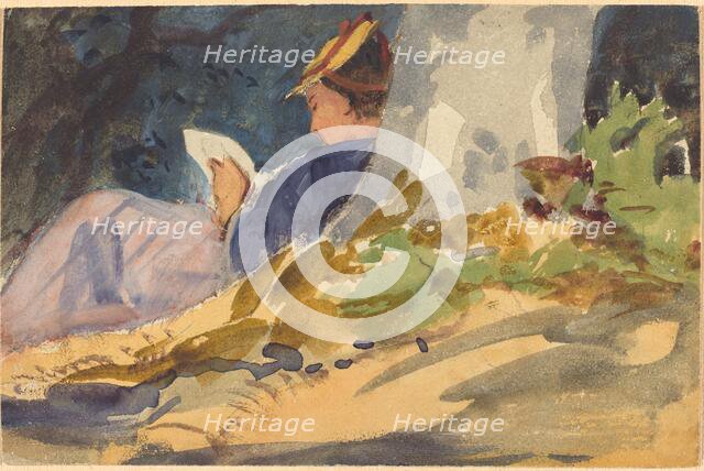 Resting, c. 1880-1890. Creator: John Singer Sargent.