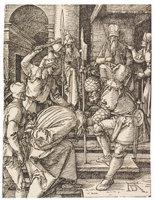 Christ before Annas, 1508-1509. Creator: Dürer, Albrecht (1471-1528).