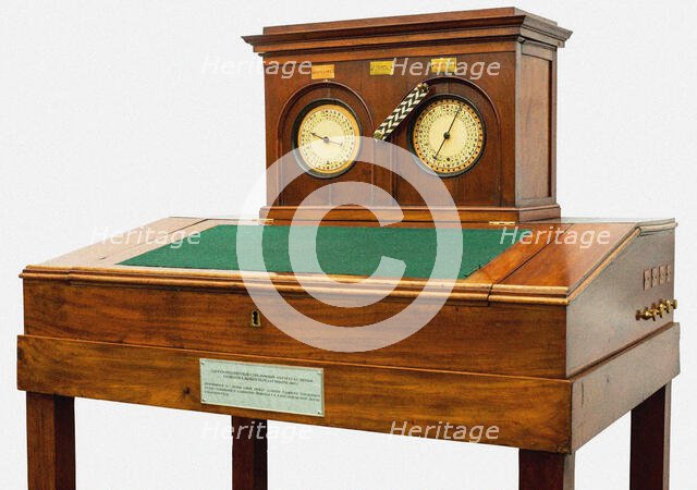 Moritz Hermann von Jacobi's Telegraph, 1843. Creator: Historic Object.