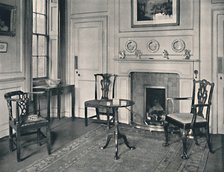 'Chippendale Furniture in an Early Georgian House at Hampstead', 1927. Artists: Edward F Strange, Unknown.