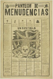 Pantheon of Miscellany, 1919. Creator: José Guadalupe Posada.