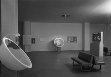 Airways to Peace exhibition, Museum of Modern Art, 11 W. 53rd St., New York City, 1943. Creator: Gottscho-Schleisner, Inc.