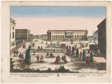 View of the Opernhaus in Berlin, 1700-1799. Creator: Remondini family.