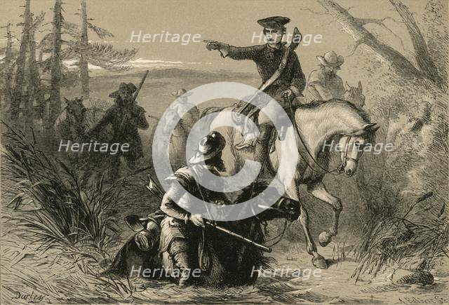 'Major Washington on his Mission to the French Commander', (1877). Creator: Albert Bobbett.