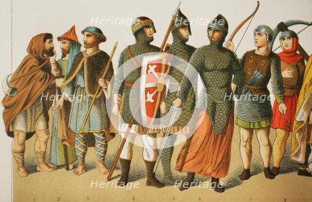 Normans, 1000-1100, (1884).  Creator: Unknown.